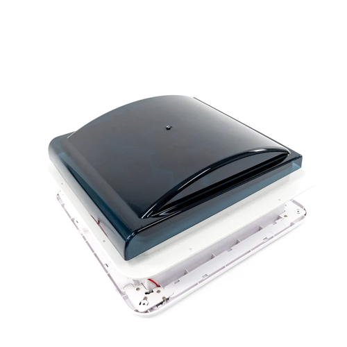 Aussie Traveller 340 x 340mm 12V Air Vent LED Manual Hatch