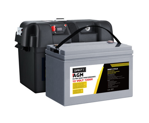 Giantz 12V 120Ah AGM Deep Cycle Battery