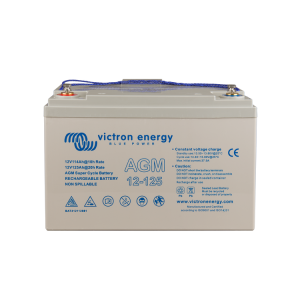 Victron 12V/125Ah AGM Super Cycle Battery