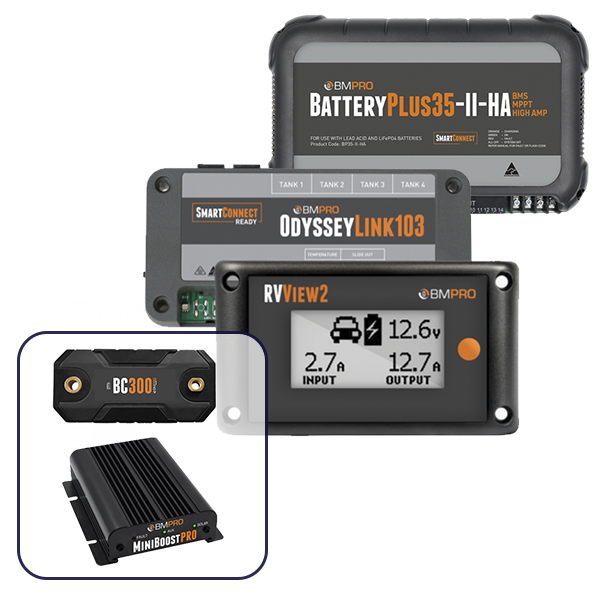 BMPRO Management Bundle Compatible running up to 3000W Inverter
