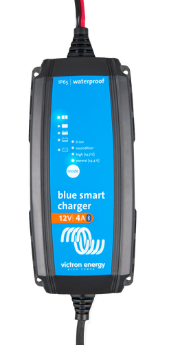 Victron Blue IP65s Smart Charger 12/4 + DC connector