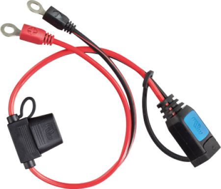 Victron M8 eyelet connector (with 30A ATO fuse)