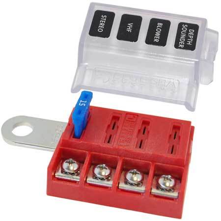 Blue Sea ST Blade Battery Terminal Mount Fuse Block