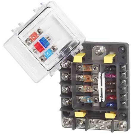 Blue Sea SafetyHub 150 Fuse Block