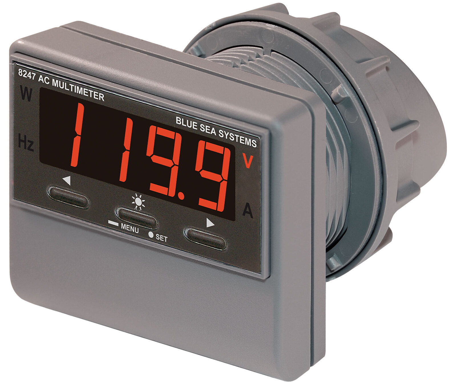 Blue Sea AC Digital Multi-Function Meter with Alarm