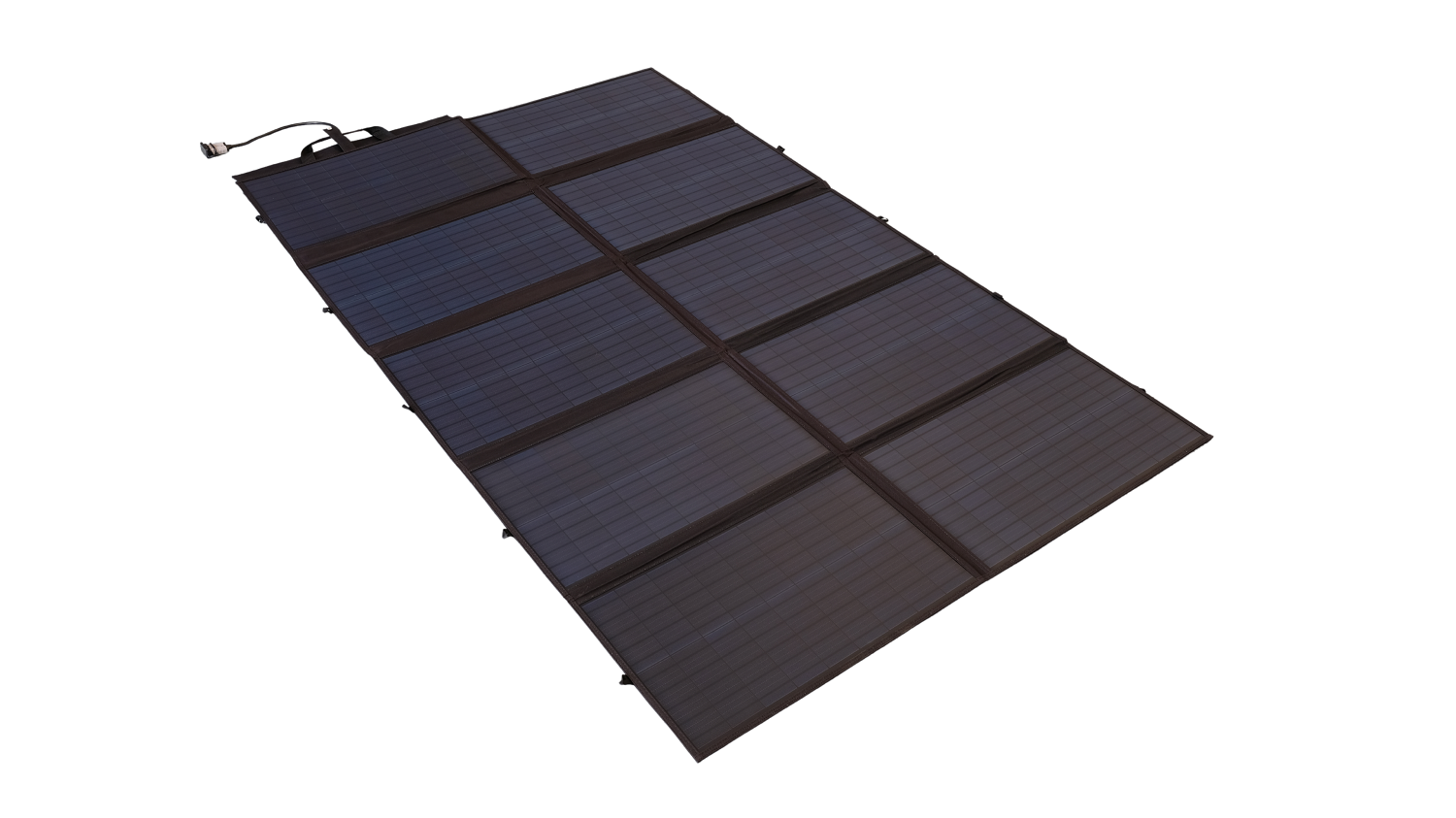 Baintech 350W Foldable Solar Blanket with 30A PWM & 5m Anderson Cable
