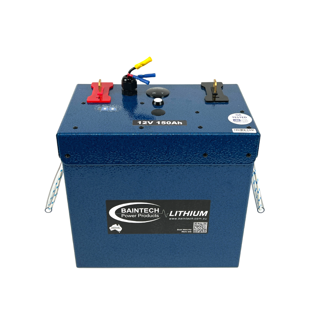 Baintech 150Ah Standard Power Lithium Battery Compact Size with Built