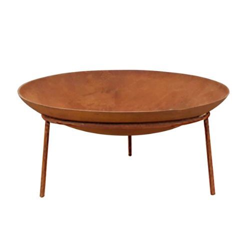 Wildtrak Cast Iron Fire Pit, 58x22cm, 4mm Thickness