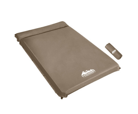 Weisshorn Thick Coffee Double Self Inflating Mattress