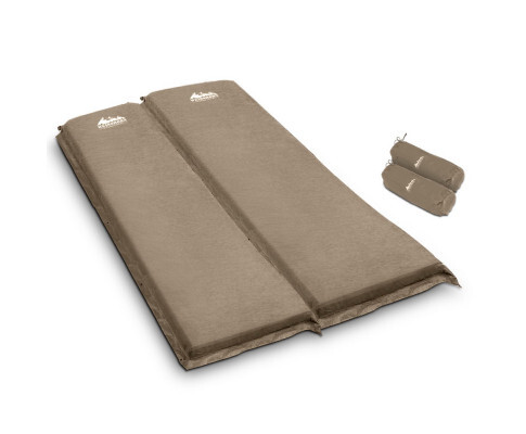 Weisshorn Coffee Self Inflating Double Mattress