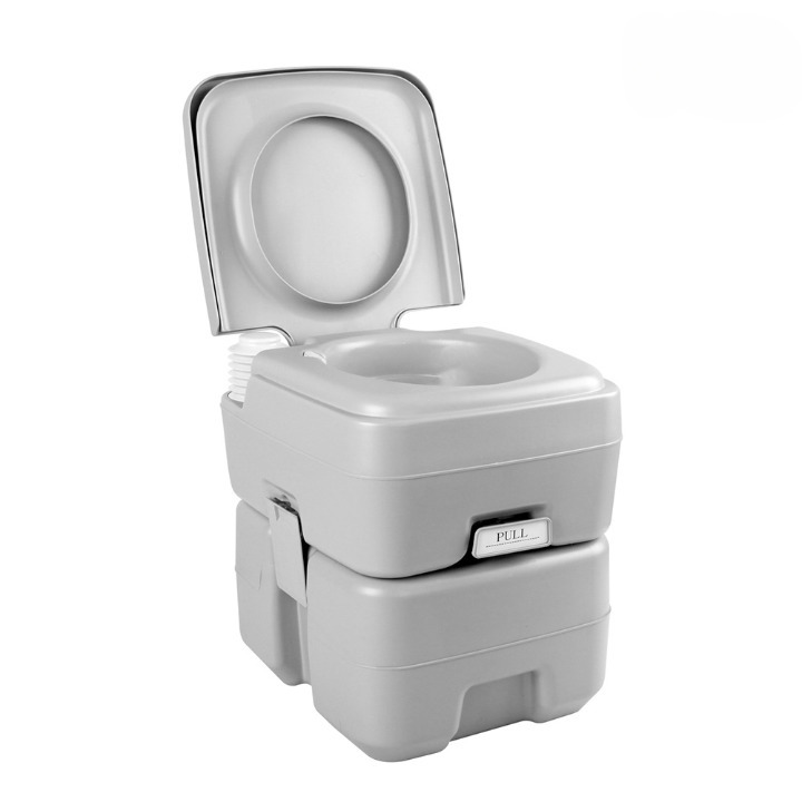 Weisshorn 20L Outdoor Portable Toilet - Grey
