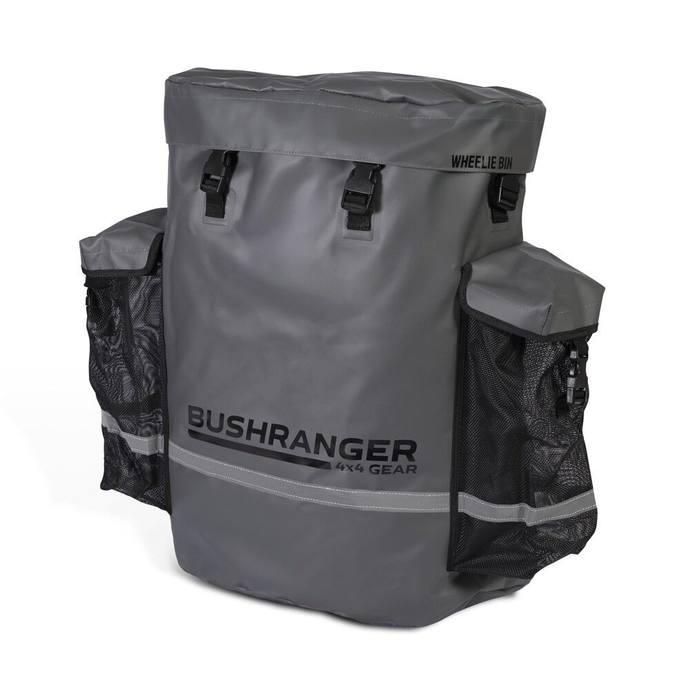 Bushranger 67 Litre Wheelie Bin with Side Pockets