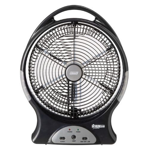 Coleman Rechargeable Lithium Ion Fan 12 Inch/30cm