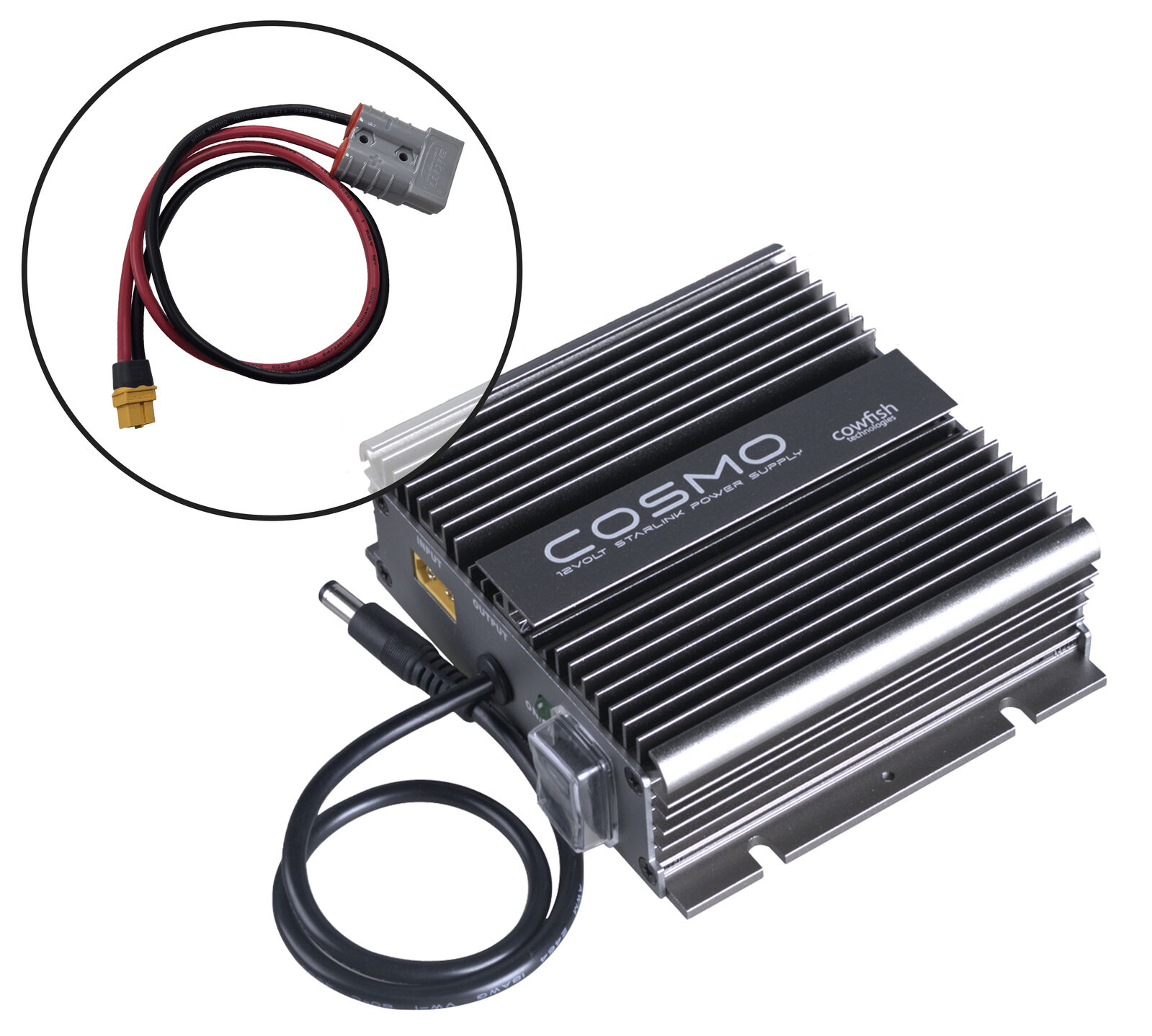 Cowfish Cosmo 12V Starlink Gen 3 Power Supply with Anderson Connector