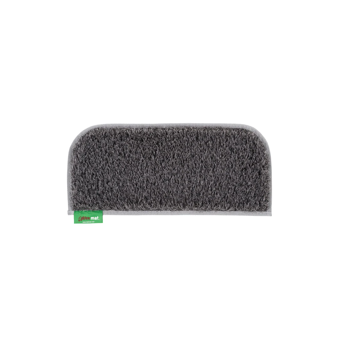 Muk Mat Grey Rounded Caravan Step Mat