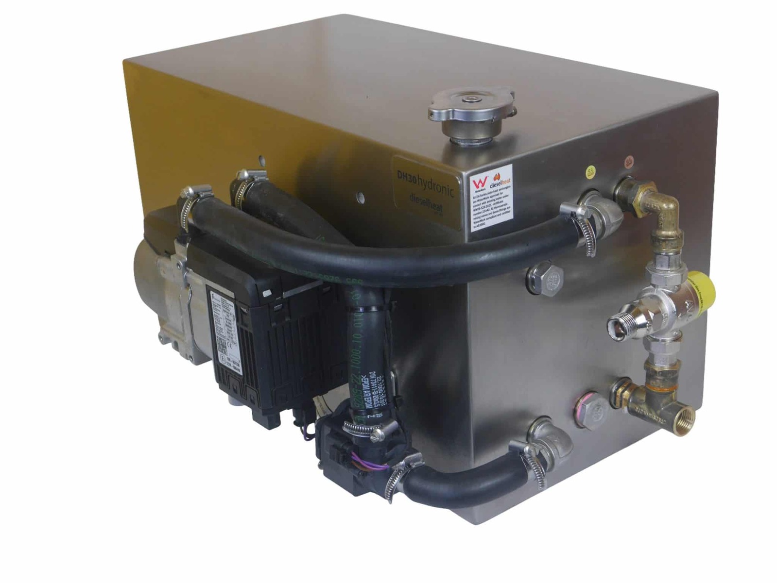 Dieselheat DH30 Hydronic Diesel Hot Water System with Eberspacher D5E HS3 Furnace