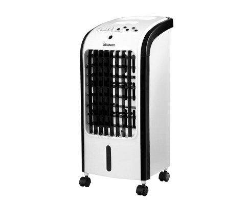 Devanti Evaporative Air Cooler Conditioner Portable 4L Cooling Fan Humidifier