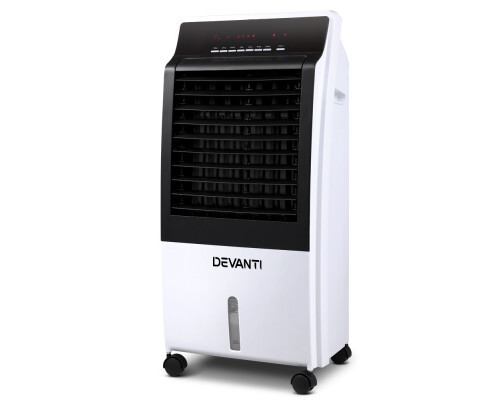 Devanti Evaporative LED Display Air Cooler Potable Fan Cooling