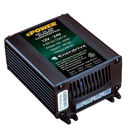 Enerdrive 12V-24V 10A DC to DC Converter Non Isolated