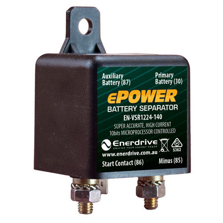 Enerdrive 12/24V 140A Dual VSR Relay