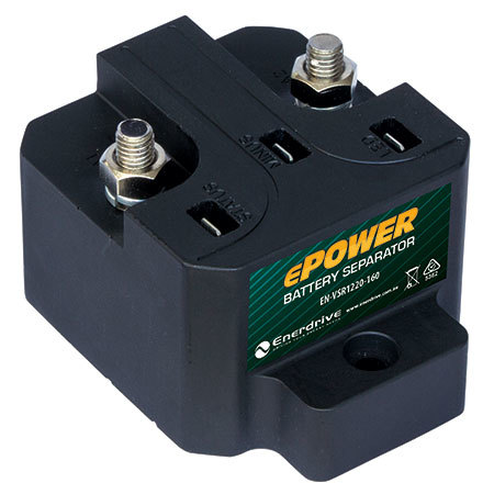 Enerdrive 12/24V 160A Dual VSR Relay