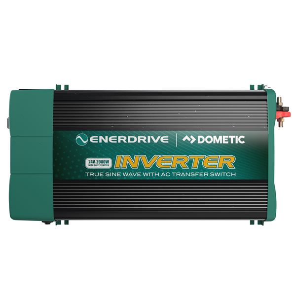 Enerdrive 2000W 24V Pure Sine Wave Inverter with RCD & AC Transfer Switch