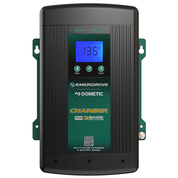 Enerdrive 40A/12V AC Smart Charger - Three Output