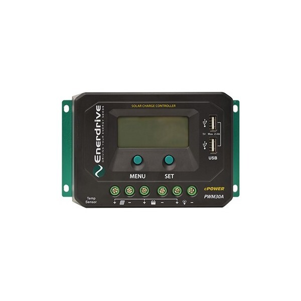 Enerdrive ePOWER PWM 30A Solar Charge Controller