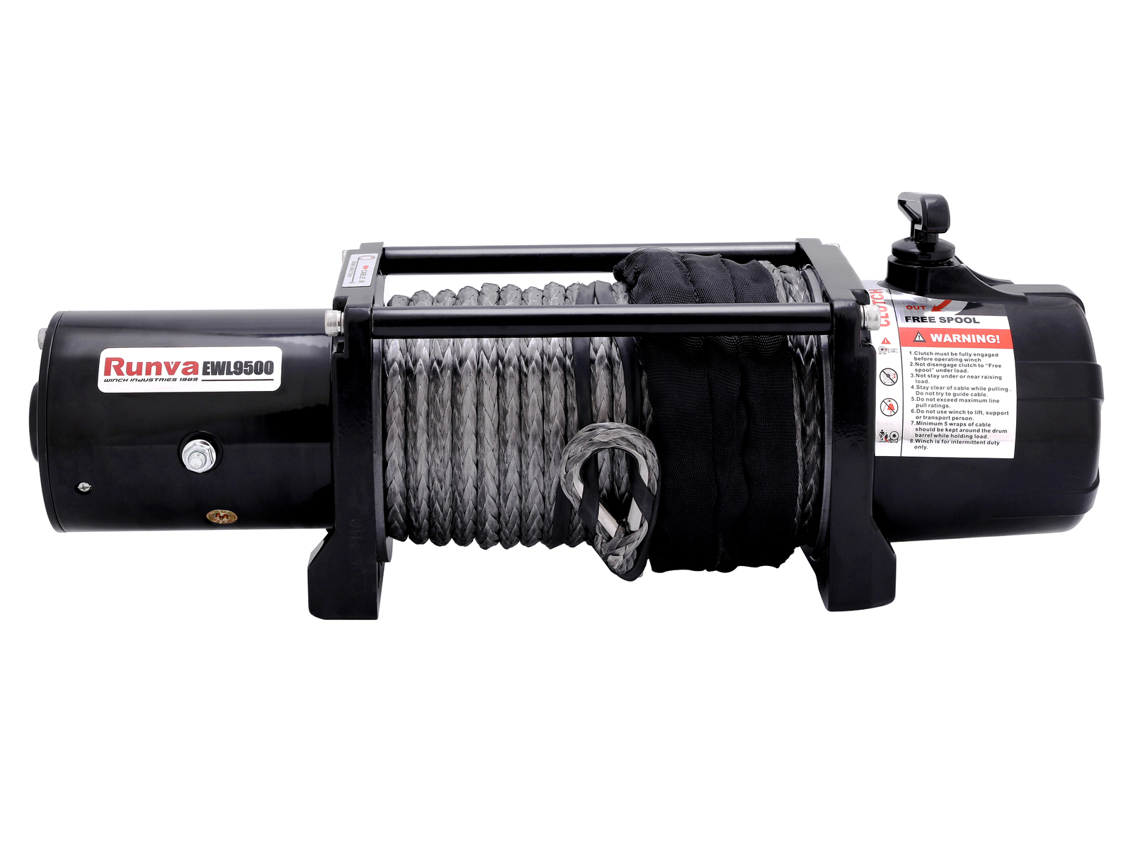 Runva EWL9500 Winch with Synthetic Rope
