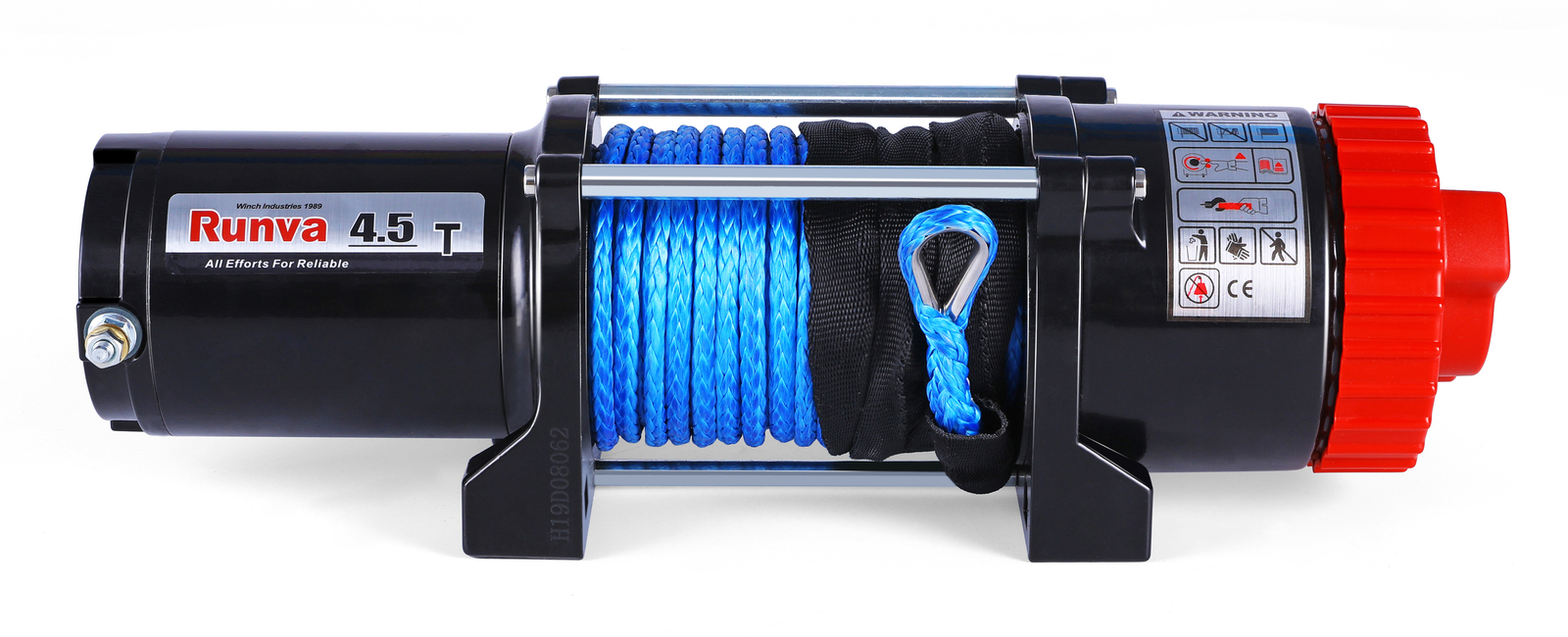 Runva EWT4500 Winch with Synthetic Rope