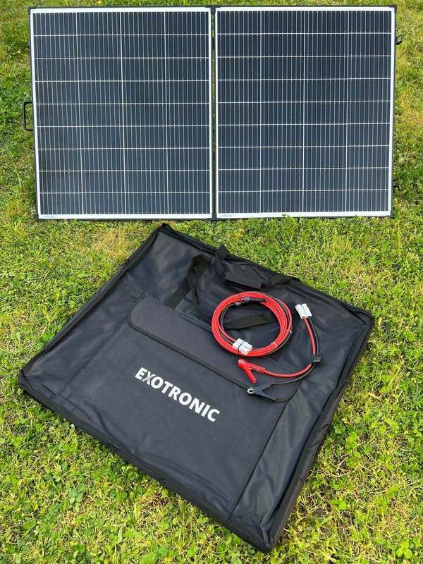 Exotronic 200W 24V Portable Folding Solar Panel