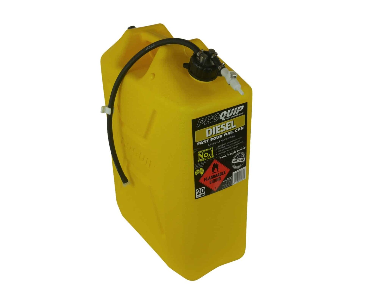 Dieselheat 20 Litre Jerry Can Fuel Tank for Diesel Air Heater with Disconnect