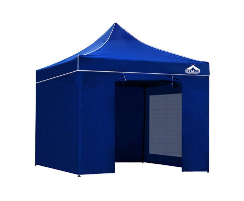 Instahut 3x3m Outdoor Gazebo with Walls - Blue