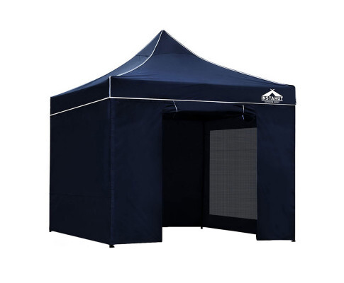 Instahut 3x3m Outdoor Gazebo with Walls - Navy
