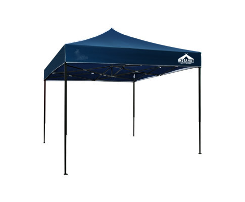 Instahut Gazebo Pop Up Marquee 3x3m Folding Tent Wedding Outdoor Camping Canopy Gazebos Shade Navy