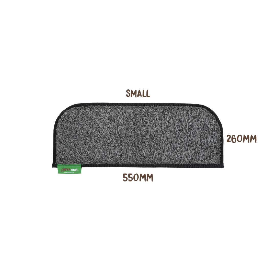 Muk Mat Grey Standard Small Caravan Step Mat, 26 x 55cm Muk Mat