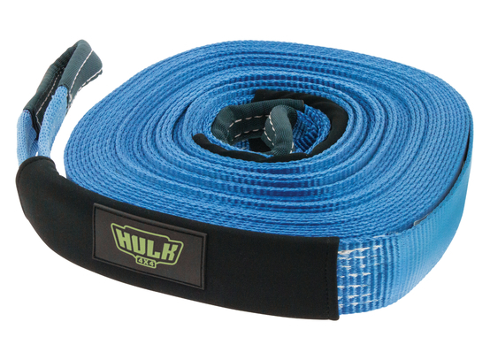 Hulk 4X4 5,000kg Winch Extensions Strap, Blue