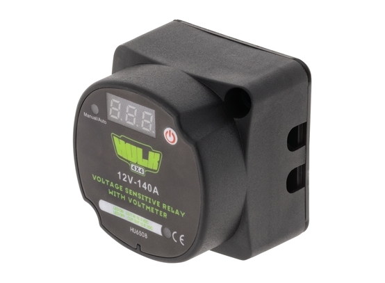 Hulk 4x4 Voltage Sensing Relay with Voltmeter
