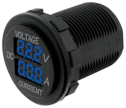 Hulk 4x4 Dual DC Voltmeter & Ammeter