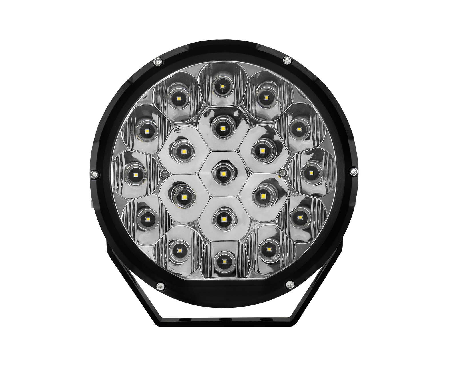 Hulk 4X4 7 19 LED Driving Lamp Combo Black