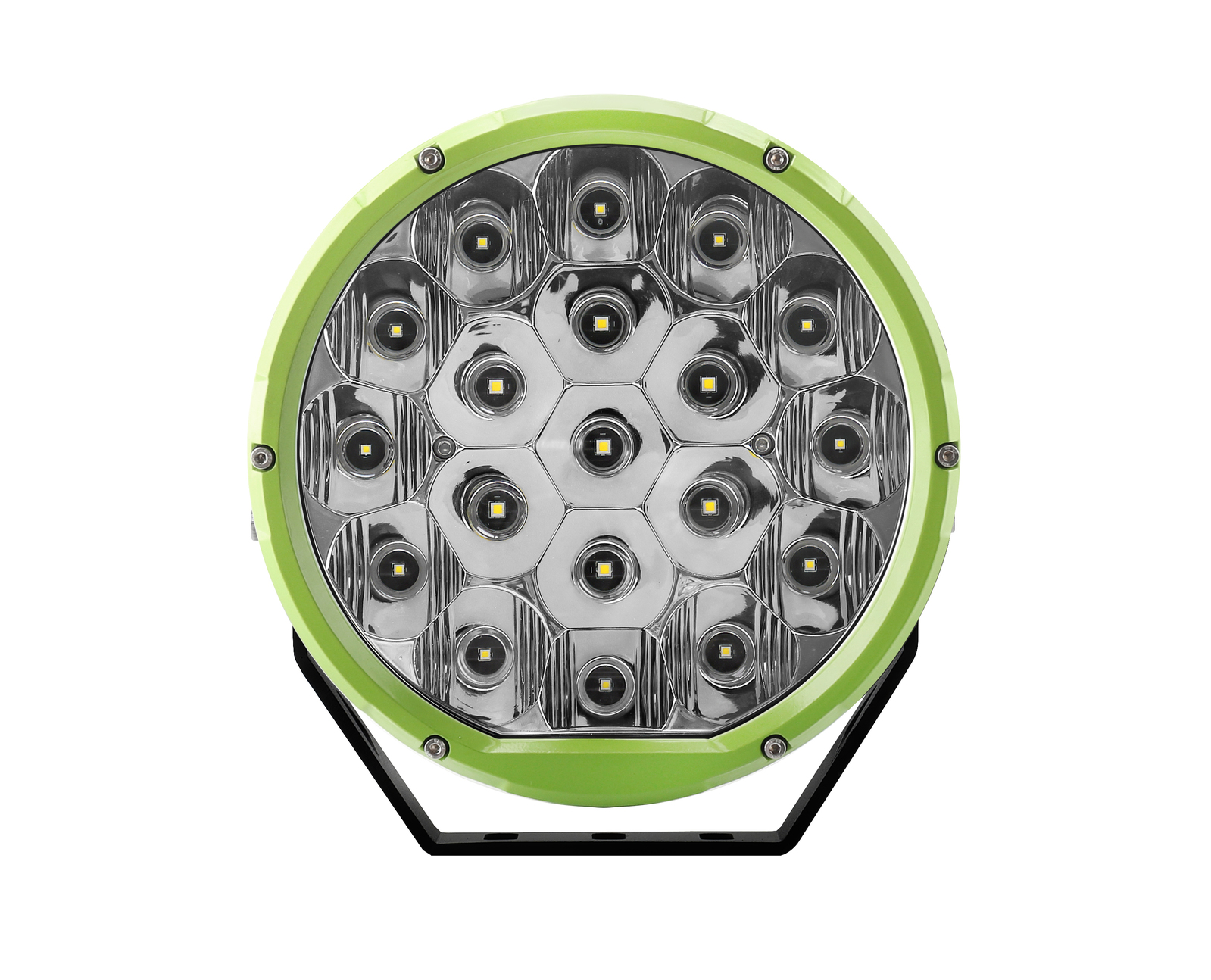 Hulk 4X4 7 19 LED Driving Lamp Combo Green