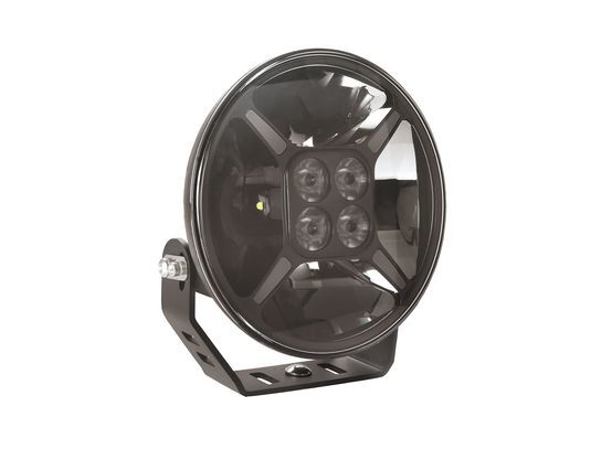 Hulk 4x4 Black 7" Round LED Driving Lamp
