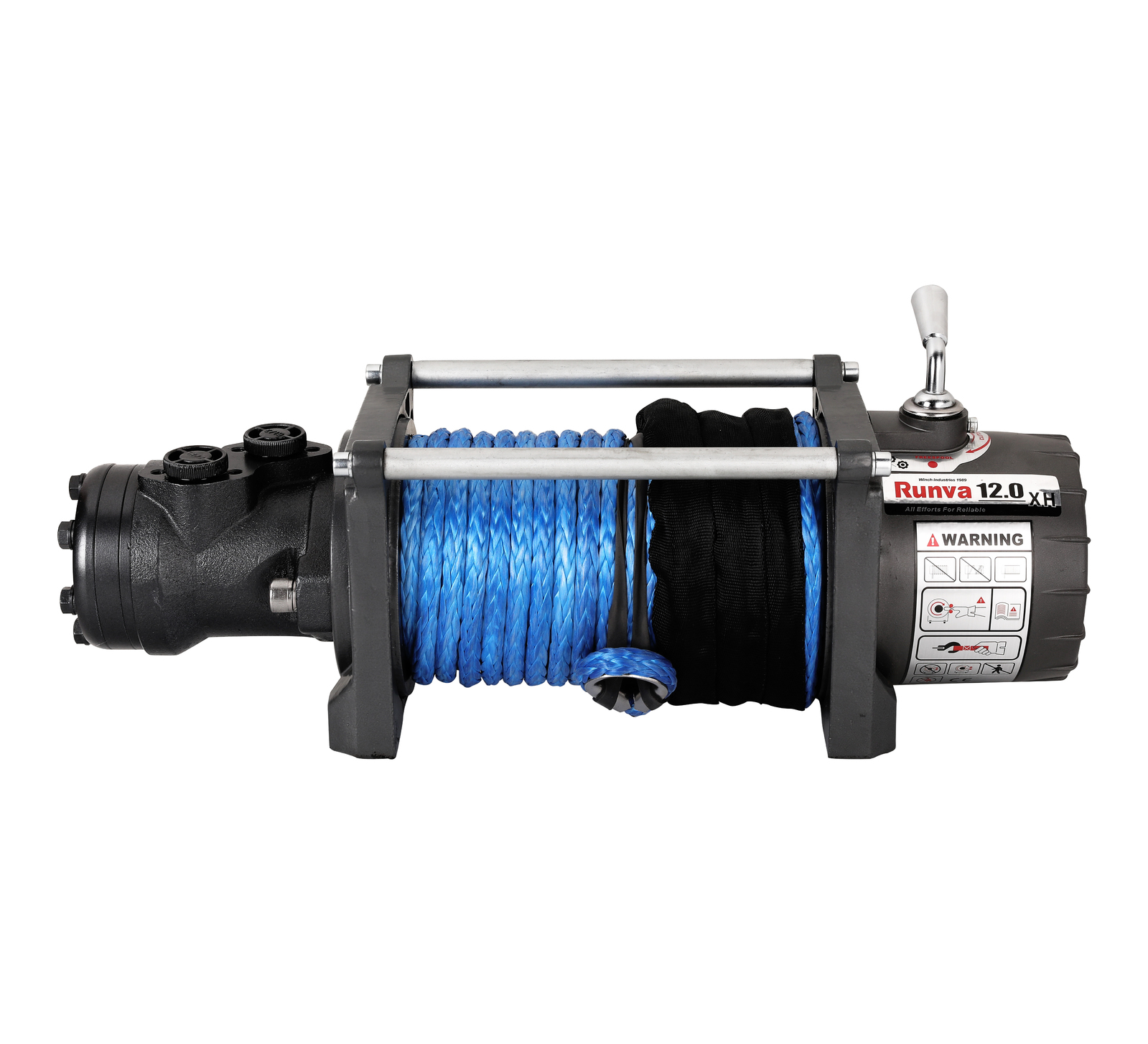 Runva HWX12000 Winch with Synthetic Rope & Directional Control