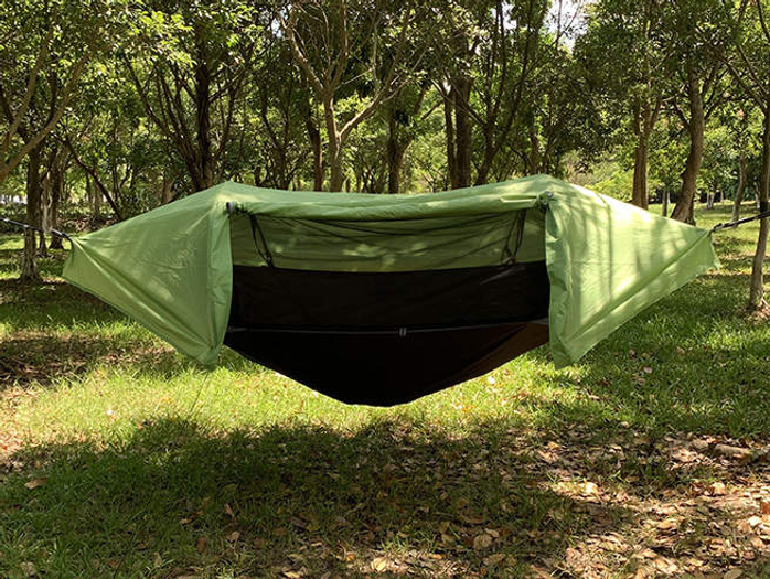 Topargee "The Swammock" Swag Hammock, Green