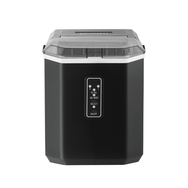 Devanti 1.3L Black Portable Ice Maker with Scoop