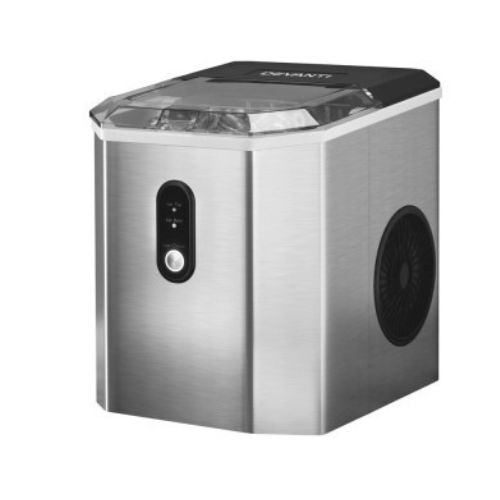Devanti 1.2L Stainless Steel Portable Ice Maker