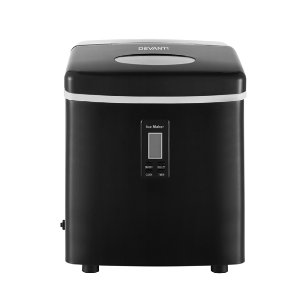 Devanti 3.2L Black Portable Ice Maker