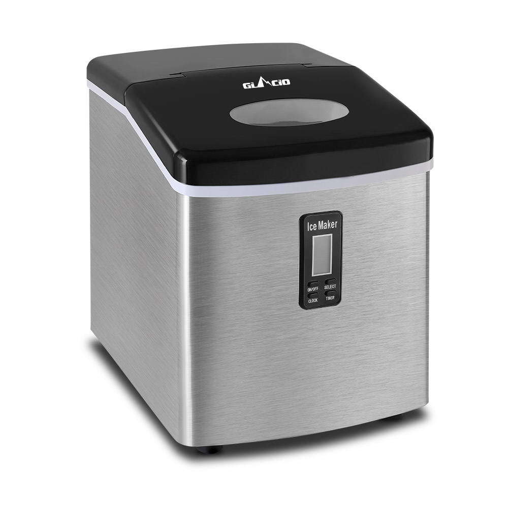 Devanti 3.2L Stainless Steel Portable Ice Maker