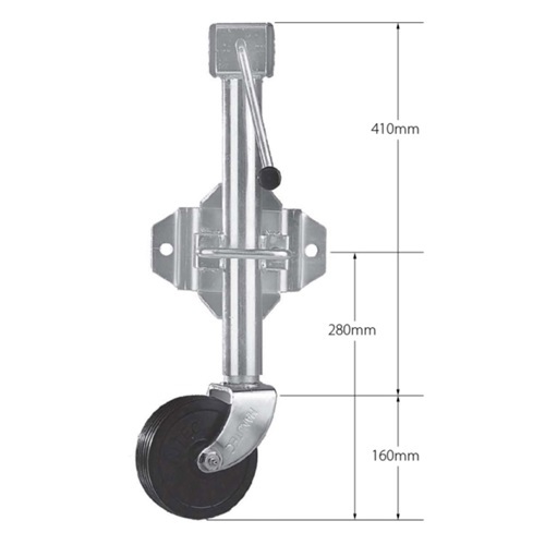 Supex Standard Swivel Jockey Wheel