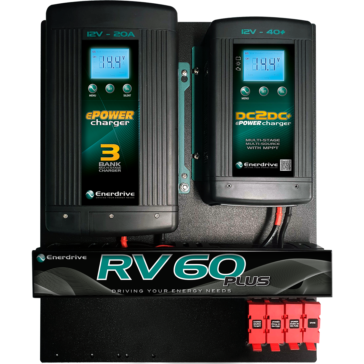 Enerdrive 20A AC & 40A DC RV-60 DIY Installation Kit